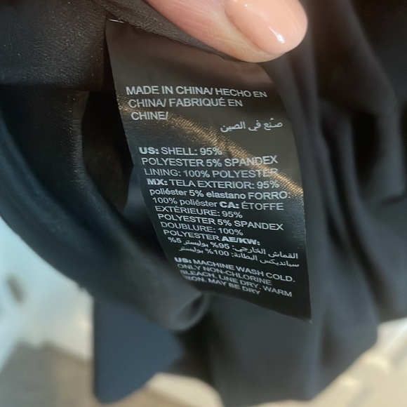 White House Black Market Black dress. Size 12 - Picture 9 of 10